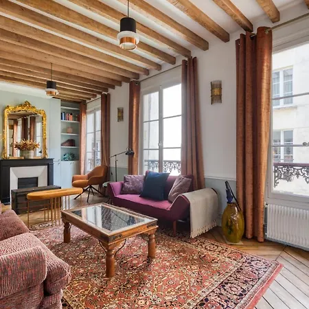 Daire Outstanding Charming Flat - Heart Of Saint-honore