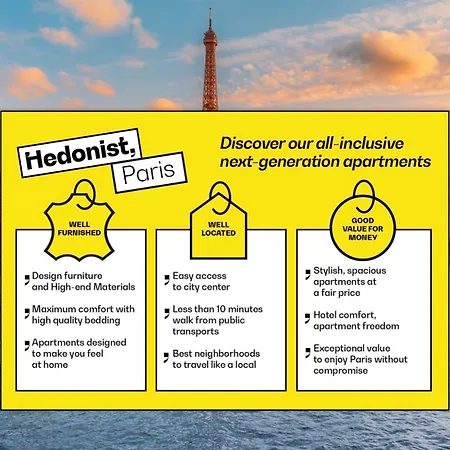 公寓 Outstanding Charming Flat - 6 Guests - Heart Of Saint-honore