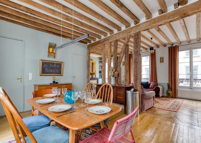 公寓 Outstanding Charming Flat - 6 Guests - Heart Of Saint-honore *