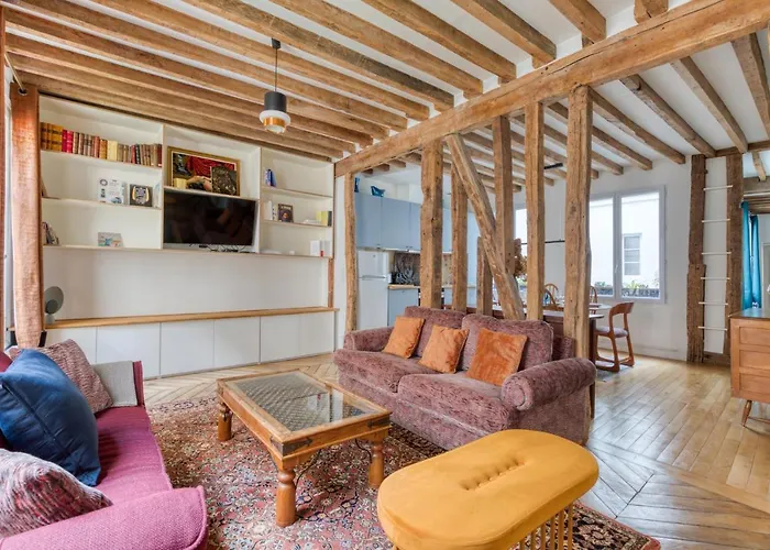 Outstanding Charming Flat - 6 Guests - Heart Of Saint-honore 公寓